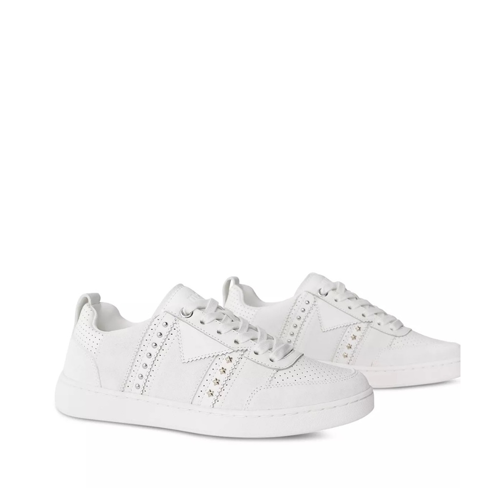 maje 120Furious Studded Leather Sneakers in great condition size 37